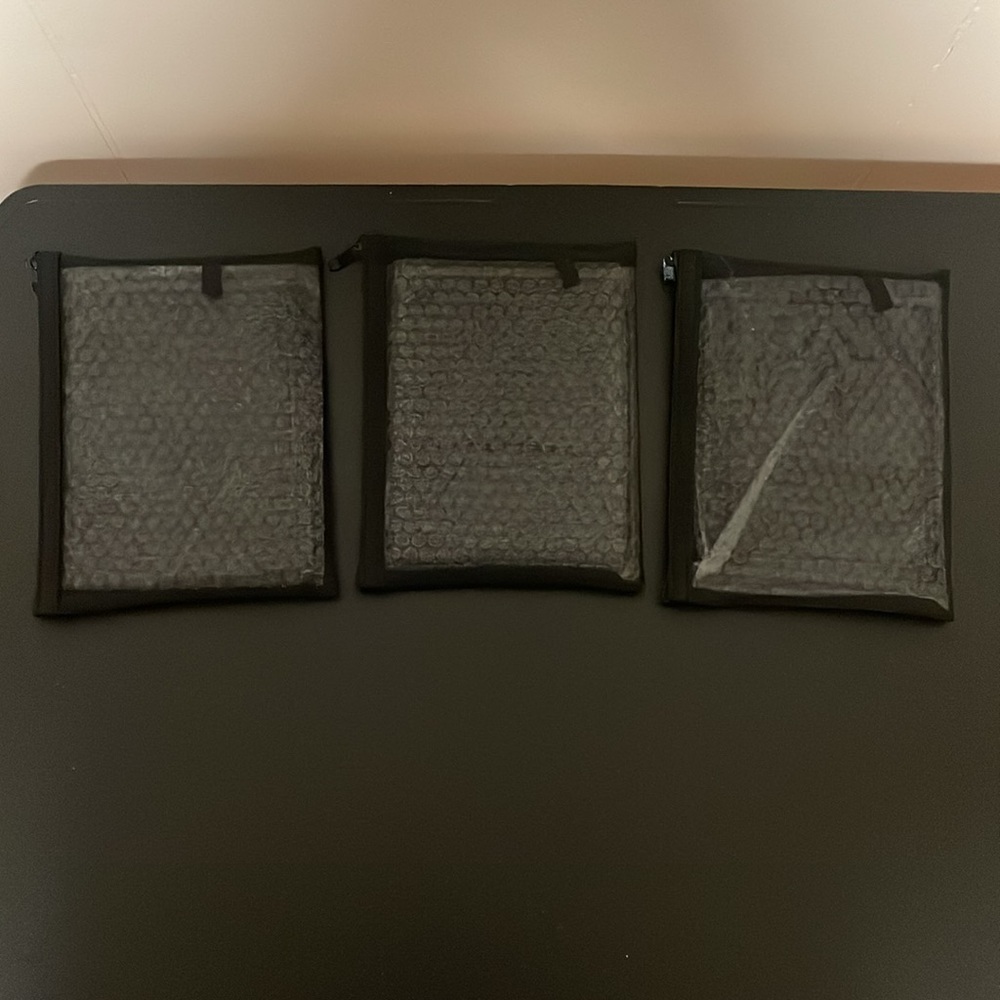 Mary Kay Portable Folding Travel with Makeup Tray in Mesh Bag Three Pieces